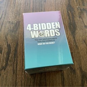 WHAT DO YOU MEME? 4-Bidden Words Adult Party Game